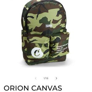 Orion Canvas Camouflage Backpack